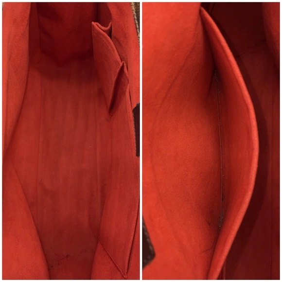 Fabulous Auth Louis Vuitton Damier Ebene  Canvas Parioli Bag  Discontinued - Picture 5 of 7